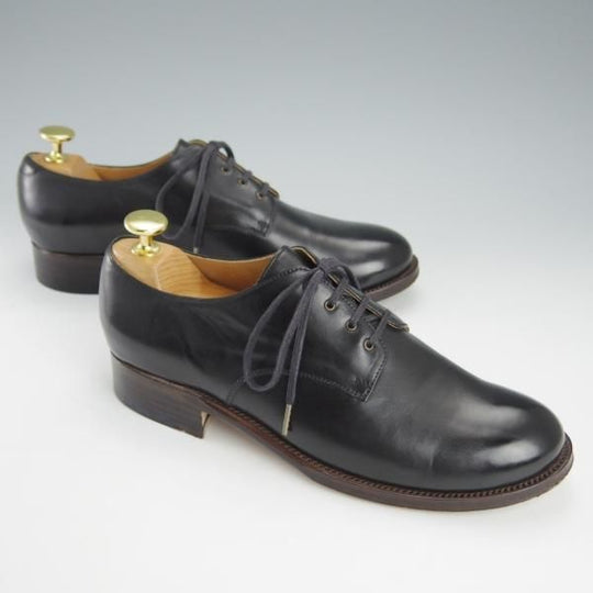 極美品★forme/フォルメ(レディース) SIZE 3(23cm程度)【定価￥68,200-★グッドイヤーウェルテッド製法/ff-20】プレーントゥ/黒★i255