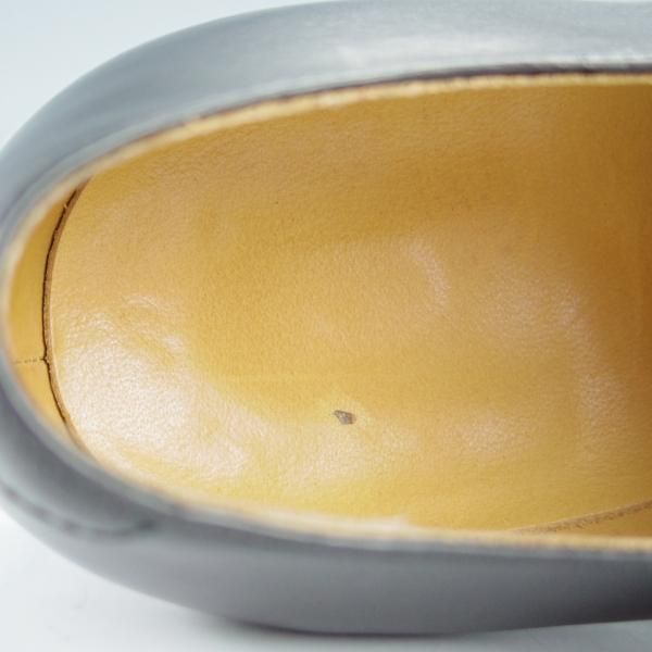 極美品★forme/フォルメ(レディース) SIZE 3(23cm程度)【定価￥68,200-★グッドイヤーウェルテッド製法/ff-20】プレーントゥ/黒★i255