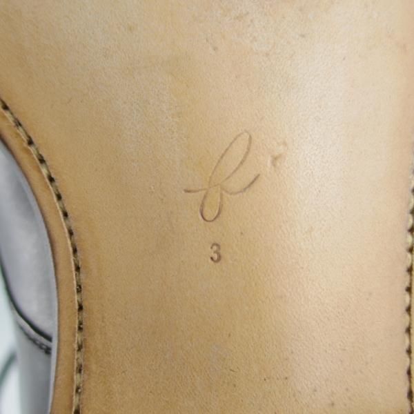 極美品★forme/フォルメ(レディース) SIZE 3(23cm程度)【定価￥68,200-★グッドイヤーウェルテッド製法/ff-20】プレーントゥ/黒★i255