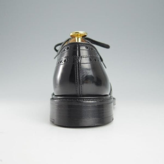 美品★チャーチ 75F/UK7.5【現行定価￥165,000-★グラフトン/GRAFTON】173ラスト/フルブローグ/黒/メンズ/Church's★i256