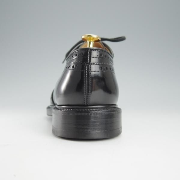 美品★チャーチ 75F/UK7.5【現行定価￥165,000-★グラフトン/GRAFTON】173ラスト/フルブローグ/黒/メンズ/Church's★i256