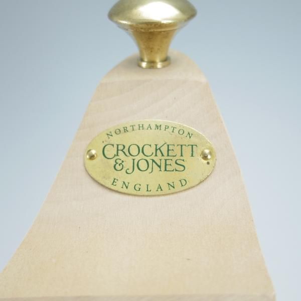 美品★クロケット&ジョーンズ SIZE 8【定価￥15,400-★純正シューツリー】木製シューキーパー/メンズ/Crockett&Jones★i267