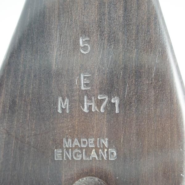 極美品★(英)ガジアーノ&ガーリング 5E【貴重★純正シューツリー/MH71ラスト】木製シューキーパー/メンズ/GAZIANO&GIRLING★i268