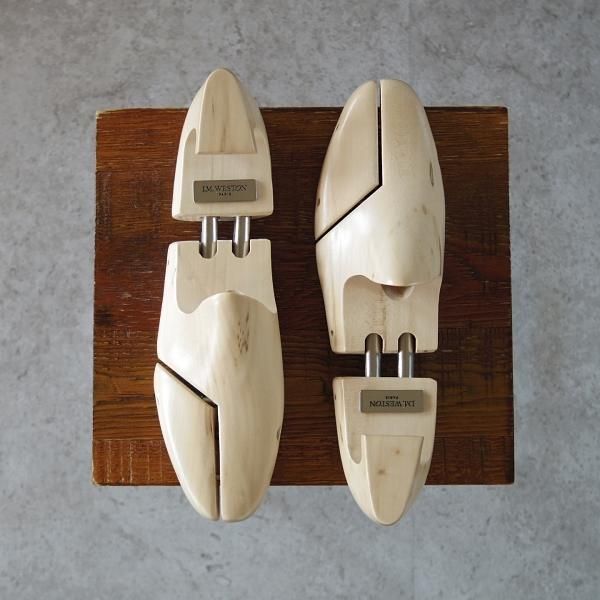 美品★J.M.ウェストン SIZE 7【定価￥16,500-★純正シューツリー/041M】木製シューキーパー/メンズ/Weston/ウエストン★i273