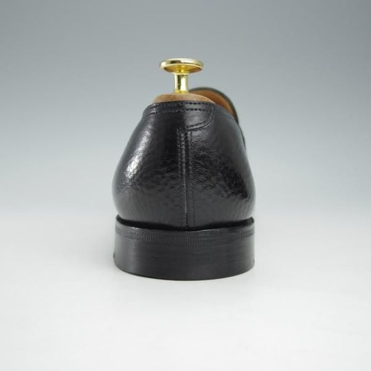 極上★ジョンロブ 9E【モデル定価￥231,000-★ロペス/LOPEZ/グレインレザー】4395ラスト/コインローファー/黒/メンズ/JOHN LOBB★i277