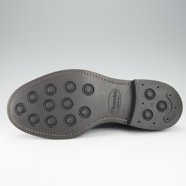 極上★チャーチ 85F/UK8.5【定価￥181,500-★ダイナイトソール仕様/SHANNON R】シャノン/103ラスト/プレーントゥ/黒/Church's★i279
