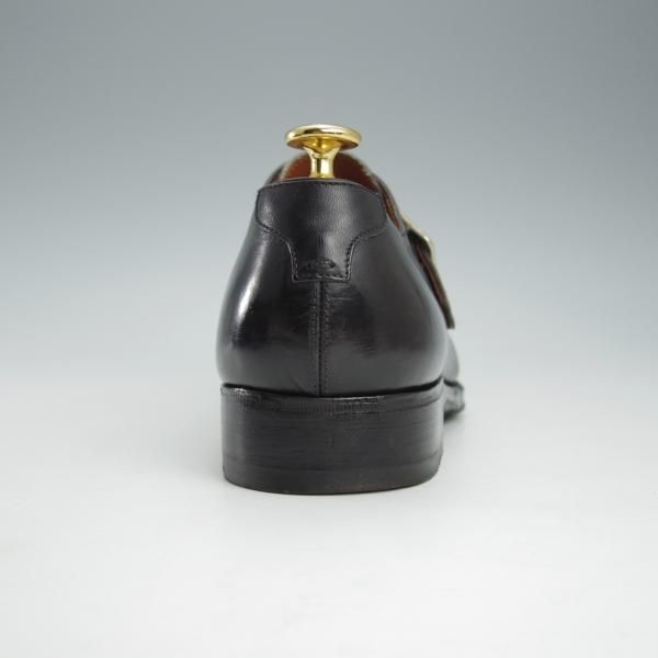 極上★(伊)ボリーニ SIZE 5【定価￥64,900-★ブラックラピド製法/モンクストラップ】2545/カーフ/濃茶/メンズ/Bolini★i280