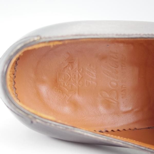 極上★(伊)ボリーニ SIZE 5【定価￥64,900-★ブラックラピド製法/モンクストラップ】2545/カーフ/濃茶/メンズ/Bolini★i280