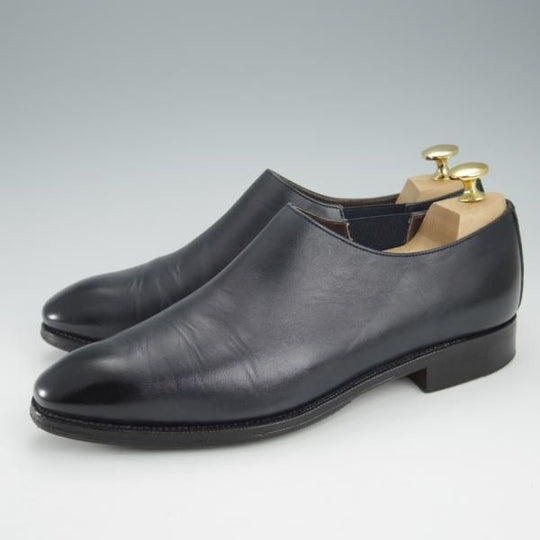 極上★(スペイン製)CARMINA/カルミナ SIZE 6【★トレーディングポスト別注/80357】サイドエラスティック/スリッポン/カーフ/紺★i281