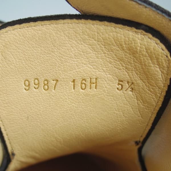 ほぼ試着程度★パラブーツ SIZE 5.5【定価￥74,800-★ウィリアム/WILLIAM】マルシェソール/ダブルモンク/スエード/黒/Paraboot★i282