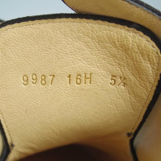 ほぼ試着程度★パラブーツ SIZE 5.5【定価￥74,800-★ウィリアム/WILLIAM】マルシェソール/ダブルモンク/スエード/黒/Paraboot★i282