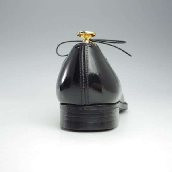 ★チャーチ 85F/UK8.5【旧チャーチ★ブックバインダーカーフ/3都市ロゴ】84ラスト/Barcroft/パンチドキャップトゥ/黒/Church's★i285