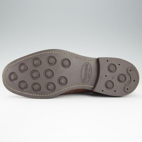 極美品★チャーチ 80F/UK8【定価￥176,000-★ダイナイトソール仕様/BURWOOD R】バーウッド/81ラスト/フルブローグ/Church's★i286