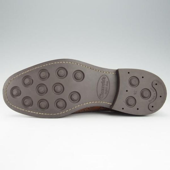 極美品★チャーチ 80F/UK8【定価￥176,000-★ダイナイトソール仕様/BURWOOD R】バーウッド/81ラスト/フルブローグ/Church's★i286