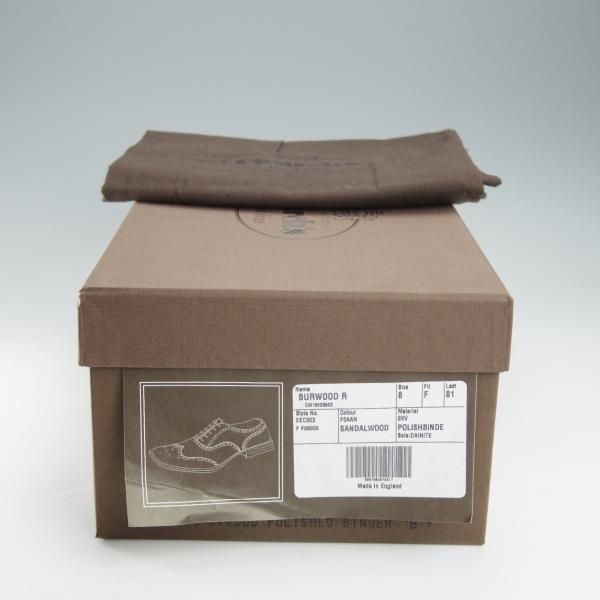 極美品★チャーチ 80F/UK8【定価￥176,000-★ダイナイトソール仕様/BURWOOD R】バーウッド/81ラスト/フルブローグ/Church's★i286