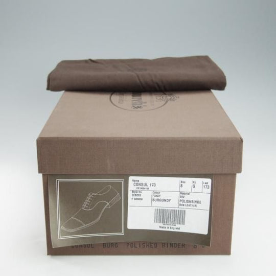 極上★チャーチ 80G/UK8【定価￥176,000-★コンサル/CONSUL】173ラスト/ストレートチップ/赤茶/メンズ/Church's★i287