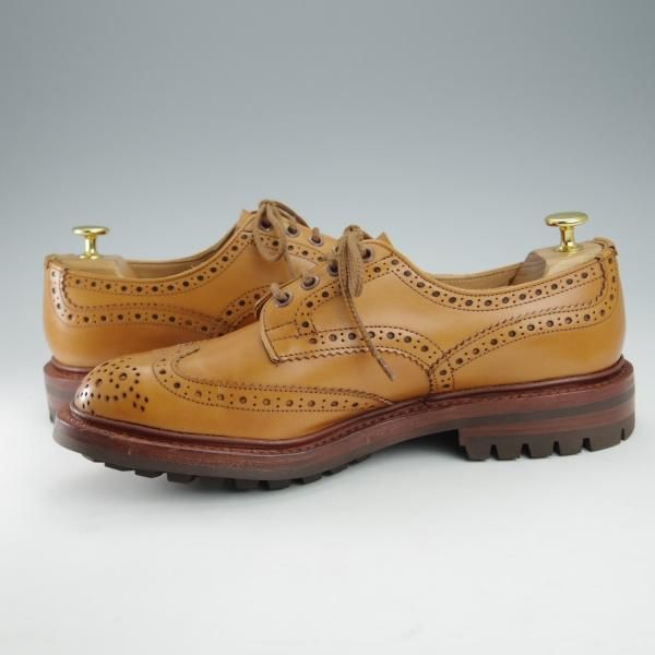 極美品★トリッカーズ SIZE 8【定価￥90,200-★BOURTON/バートン/エイコンアンティーク】5633/カントリーシューズ/短靴/Tricker's★i288