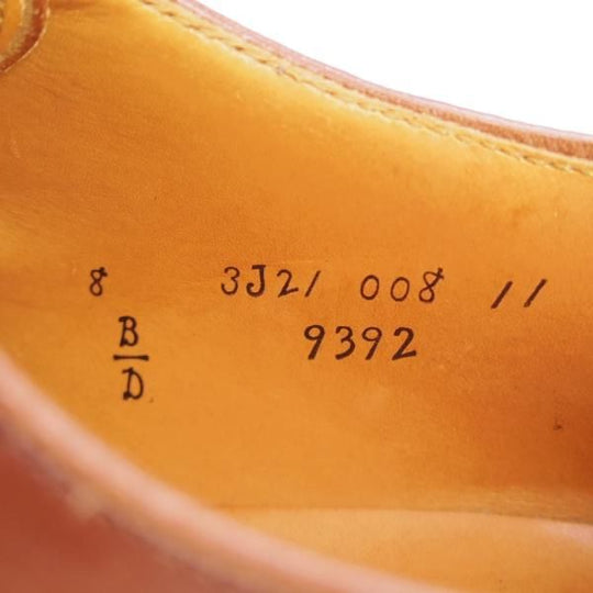 極上★オールデン 8D【貴重★マホガニー色/コードバン/9392】バリーラスト/プレーントゥ/茶/メンズ/Alden★i290