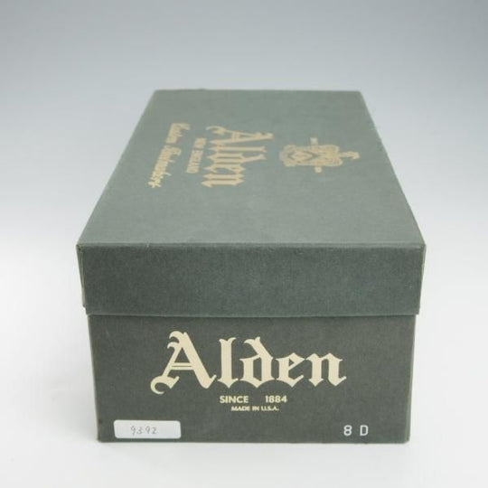 極上★オールデン 8D【貴重★マホガニー色/コードバン/9392】バリーラスト/プレーントゥ/茶/メンズ/Alden★i290