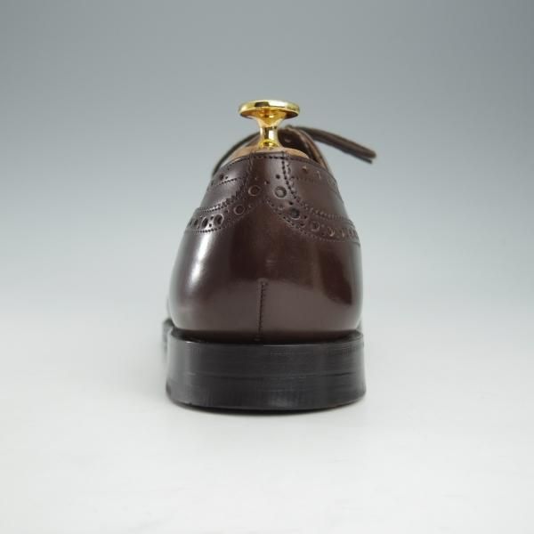 極美品★チャーチ 75G/UK7.5【定価￥155,100-★チェットウィンド/CHETWYND】173ラスト/フルブローグ/ネバダカーフ/濃茶/Church's★i291