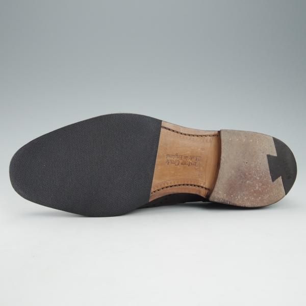 極美品★チャーチ 75G/UK7.5【定価￥155,100-★チェットウィンド/CHETWYND】173ラスト/フルブローグ/ネバダカーフ/濃茶/Church's★i291