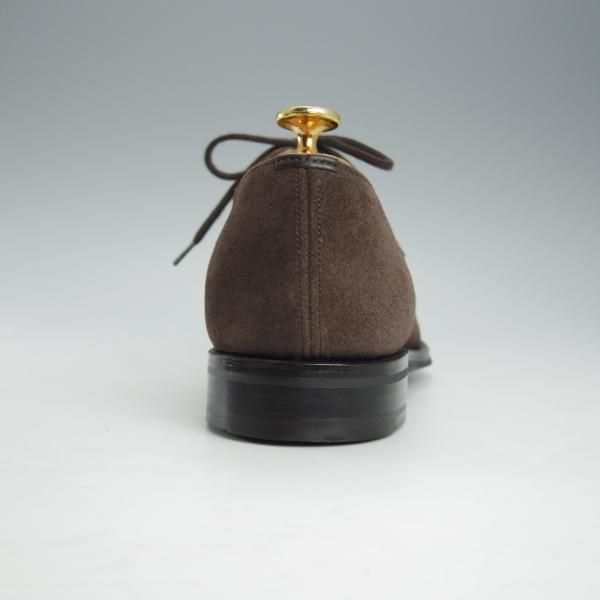 極美品★チャーチ 55F/UK5.5【現行定価￥155,100-★コンサル/CONSUL R】173ラスト/ストレートチップ/スエード/濃茶/Church's★i293