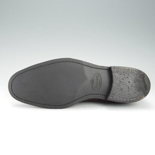 極美品★チャーチ 55F/UK5.5【現行定価￥155,100-★コンサル/CONSUL R】173ラスト/ストレートチップ/スエード/濃茶/Church's★i293