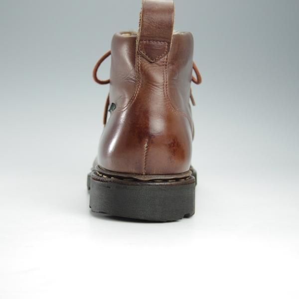 極上★パラブーツ SIZE 7.5【貴重★フォック仕様(アザラシの毛皮)/MUCY】ミューシー/チロリアンブーツ/リスレザー/マロン/Paraboot★i294