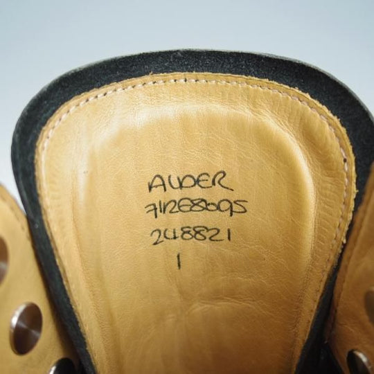 極美品★ジョンロブ 7.5E【定価￥323,400-★ミュージアムカーフ×シボ革/8695ラスト】ALDER/黒/メンズ/JOHN LOBB★i297