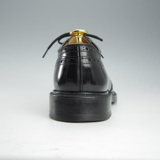 極上★チャーチ 55F/UK5.5【定価￥176,000-★グラフトン/GRAFTON】173ラスト/フルブローグ/黒/メンズ/Church's★i298