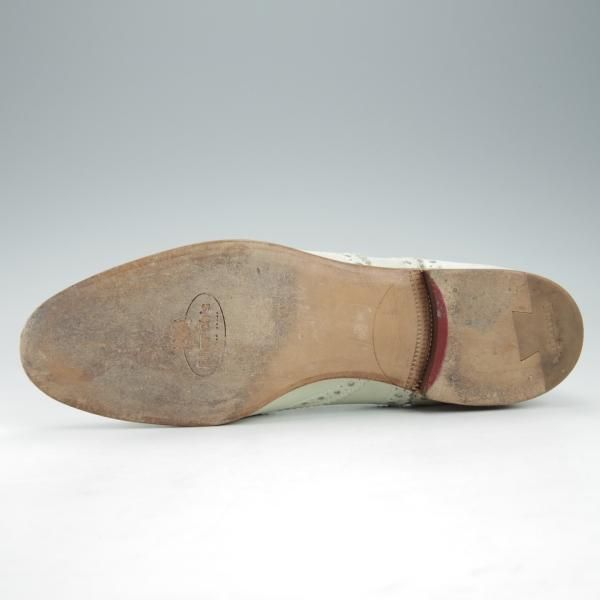 極上★チャーチ(レディース) SIZE 37【★BURWOOD 3W/バーウッド】フルブローグ/ナッパレザー/オフホワイト/Church's★i299