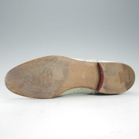 極上★チャーチ(レディース) SIZE 37【★BURWOOD 3W/バーウッド】フルブローグ/ナッパレザー/オフホワイト/Church's★i299