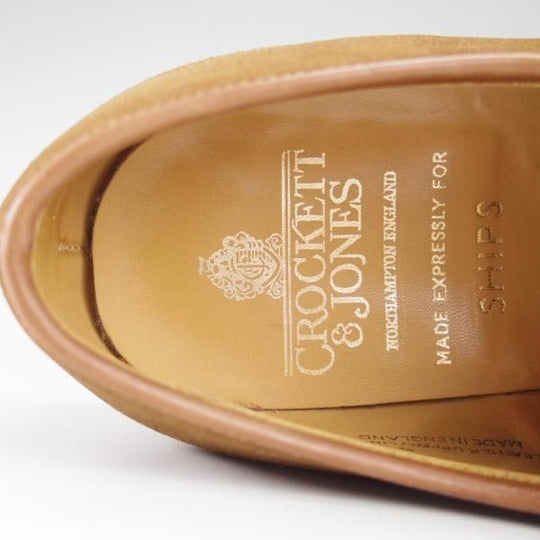 ★クロケット&ジョーンズ 8E【同系モデル定価￥86,900-★GRASMERE 2/325ラスト】SHIPS別注/プレーントゥ/茶/Crockett&Jones★i301