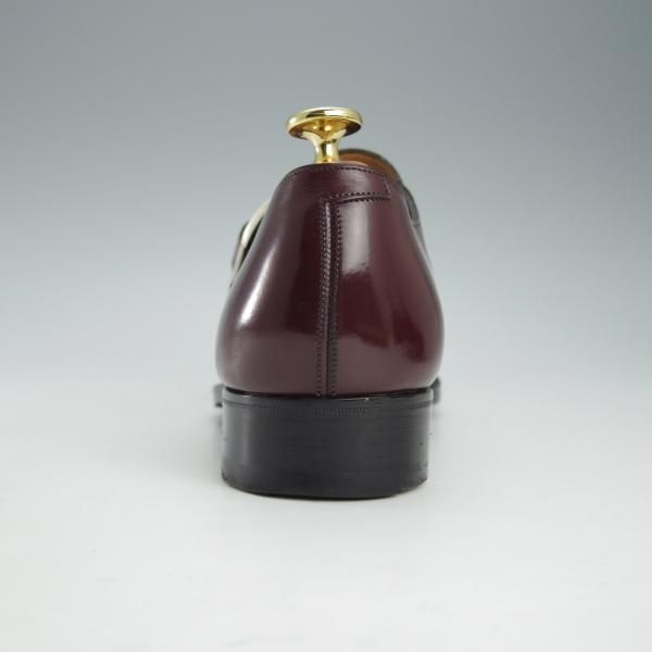 ★(英)ガジアーノ&ガーリング 5E【現行定価20万円以上★WINDSOR/モンクストラップ】MH71ラスト/カーフ/赤茶/メンズ/GAZIANO&GIRLING★i302