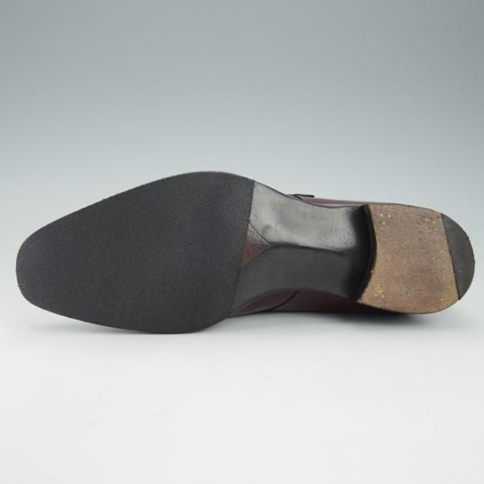 ★(英)ガジアーノ&ガーリング 5E【現行定価20万円以上★WINDSOR/モンクストラップ】MH71ラスト/カーフ/赤茶/メンズ/GAZIANO&GIRLING★i302