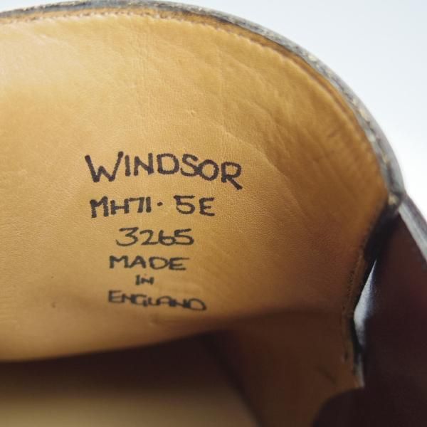 ★(英)ガジアーノ&ガーリング 5E【現行定価20万円以上★WINDSOR/モンクストラップ】MH71ラスト/カーフ/赤茶/メンズ/GAZIANO&GIRLING★i302
