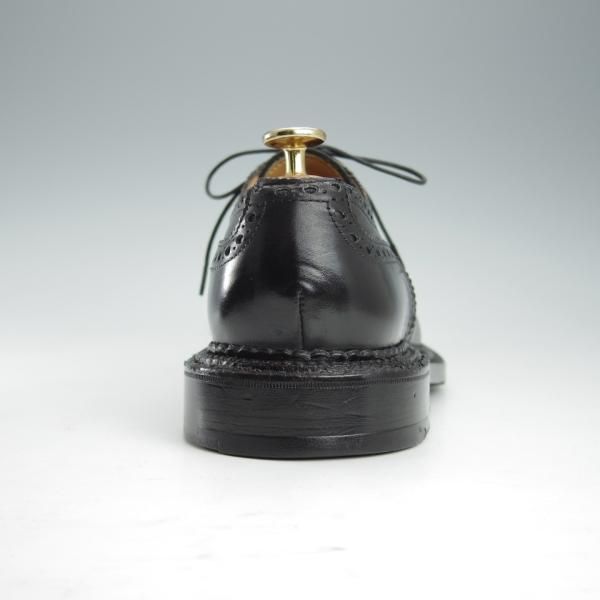 極上★(英)アルフレッド・サージェント SIZE 7【貴重★(仏)BOWEN別注/トリプルソール】WOODBURY/セミブローグ/黒/Alfred Sargent★i303