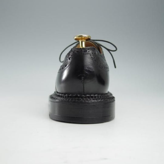 極上★(英)アルフレッド・サージェント SIZE 7【貴重★(仏)BOWEN別注/トリプルソール】WOODBURY/セミブローグ/黒/Alfred Sargent★i303
