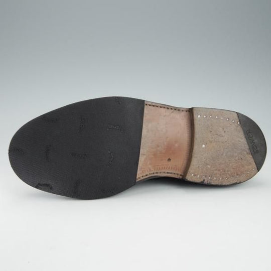 極上★(英)アルフレッド・サージェント SIZE 7【貴重★(仏)BOWEN別注/トリプルソール】WOODBURY/セミブローグ/黒/Alfred Sargent★i303