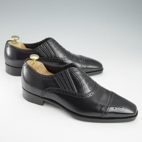 美品★(英)ガジアーノ&ガーリング 6.5E【定価￥176,000-★ユニオンワークス別注モデル/Chelsea 2】レイジーマン/TG73ラスト/黒★i304