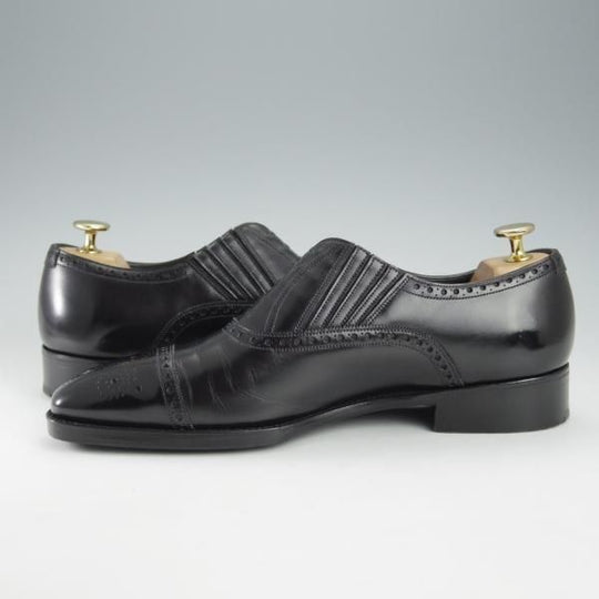 美品★(英)ガジアーノ&ガーリング 6.5E【定価￥176,000-★ユニオンワークス別注モデル/Chelsea 2】レイジーマン/TG73ラスト/黒★i304