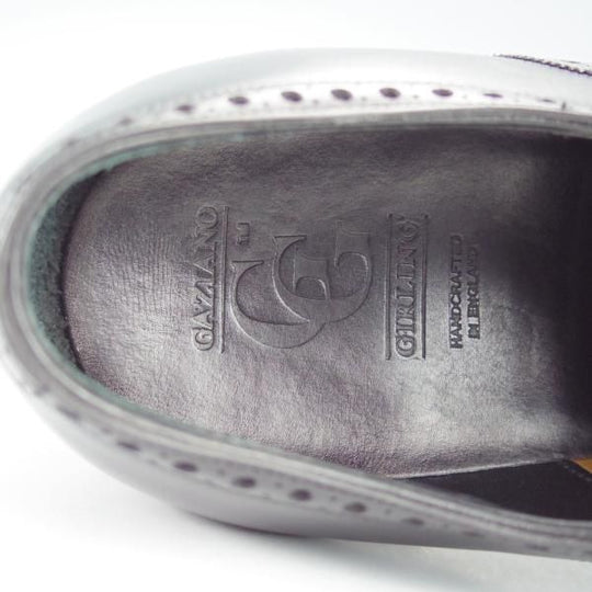 美品★(英)ガジアーノ&ガーリング 6.5E【定価￥176,000-★ユニオンワークス別注モデル/Chelsea 2】レイジーマン/TG73ラスト/黒★i304