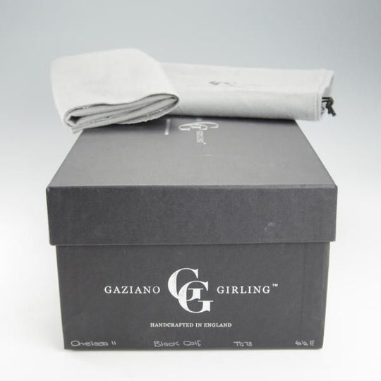 美品★(英)ガジアーノ&ガーリング 6.5E【定価￥176,000-★ユニオンワークス別注モデル/Chelsea 2】レイジーマン/TG73ラスト/黒★i304