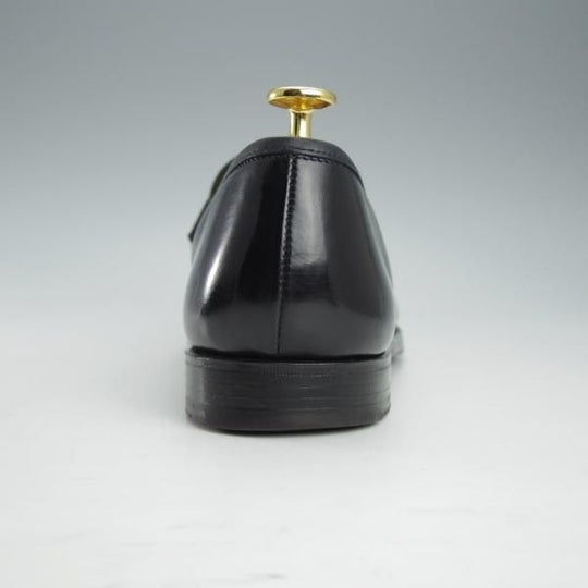 極上★クロケット&ジョーンズ 8E【定価￥123,200-★コードバン/濃紺/HARVARD】314ラスト/コインローファー/Crockett&Jones★i305