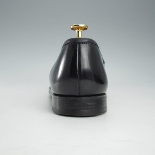 極上★クロケット&ジョーンズ 8E【定価￥123,200-★コードバン/濃紺/HARVARD】314ラスト/コインローファー/Crockett&Jones★i305