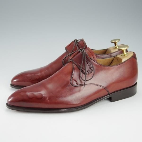 極美品★(伊)タニノクリスチー SIZE 5.5【世界300足限定★リミテッドエディション/Roland】ギリーシューズ/赤茶/TANINO CRISCI★i307