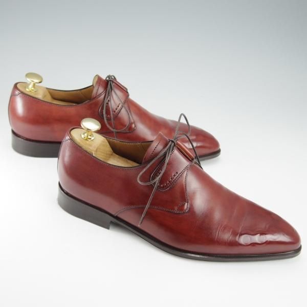 極美品★(伊)タニノクリスチー SIZE 5.5【世界300足限定★リミテッドエディション/Roland】ギリーシューズ/赤茶/TANINO CRISCI★i307