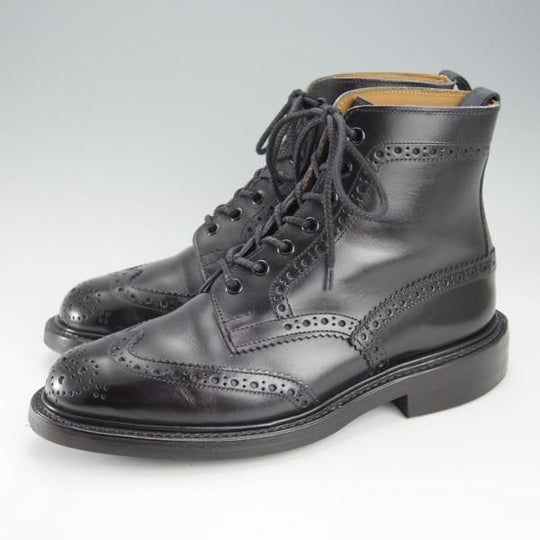極上★トリッカーズ SIZE 6【現行定価￥104,500-★ダイナイトソール/MALTON/モールトン】M2508/カントリーブーツ/黒/Tricker's★i310