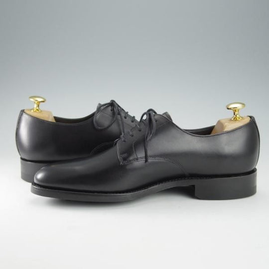 未使用★(英)BARKER/バーカー 6D【定価￥49,500-★ダイナイトソール仕様/4476DW10】プレーントゥ/カーフ/黒/メンズ★i311