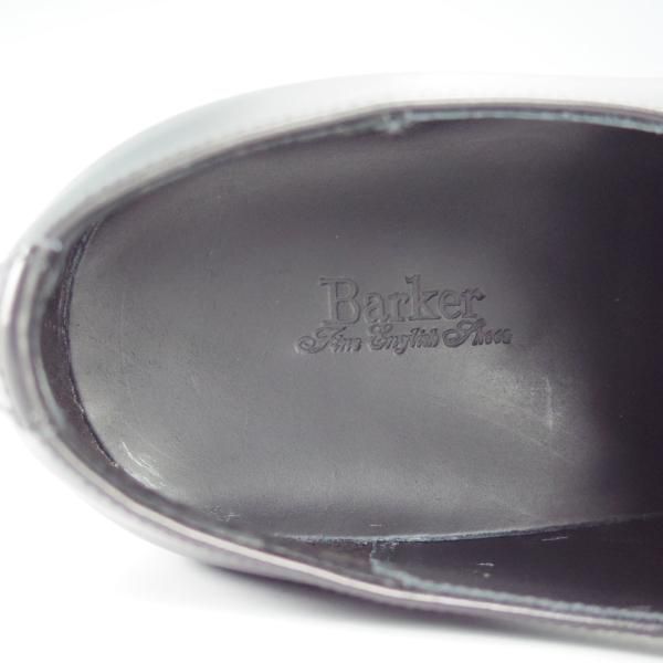 未使用★(英)BARKER/バーカー 6D【定価￥49,500-★ダイナイトソール仕様/4476DW10】プレーントゥ/カーフ/黒/メンズ★i311